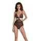 Боді Passion AMBERLY XXL/XXXL Чорний (SX0457) - изображение 1