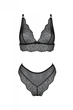 Комплект Passion AMBERLY S/M Чорний (SX0465) - изображение 3