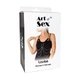 Женская портупея Art of Sex - Louise черная XS-2XL, экокожа - изображение 4