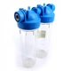 Корпуси магістрального фільтра Atlas Filtri DP DUO TS 1/2" OT 10" КІТ (ZA3100680) - изображение 1