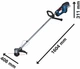 Аккумуляторный триммер Bosch GRT 18V-33 (solo) (06008D0000) - изображение 8