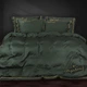 Простынь MirSon Imperial&nbsp;Satin&nbsp;Emerald 110x160 см (2200008576493) - изображение 1
