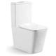 Унітаз-компакт Mixxus QUADRO-0403-R 640x360x835mm, система змиву RIMLESS (MI6710) - зображення 1