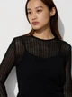 Джемпер женский Uniqlo 304506696 M Черный (1159832186) - изображение 4