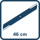 Аккумуляторная газонокосилка Bosch Professional GRA 18V2-460 18 В 46 см 60 л 30-70 мм 23 кг Без АКБ и ЗУ (0.600.8C8.000) - изображение 11