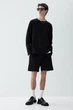 Шорти джогери H&M M чорний 1224295001 - изображение 1