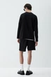 Шорти джогери H&M M чорний 1224295001 - изображение 3