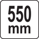 Ключ динамометричний Yato 1/2" 65- 350 Нм, 550 мм (YT-07609) - зображення 7