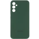 Чохол Silicone Cover Lakshmi Full Camera (AA) with logo для Samsung Galaxy A56 5G Dark green - изображение 1
