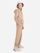 Spodnie dresowe dziewczęce joggery 4F 4FJWSS25TTROF1187-83S 128 cm Beżowe (5905700426165) - obraz 4