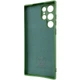 Чохол Silicone Cover Lakshmi Full Camera (AA) with logo для Samsung Galaxy S25 Ultra Зелений / Dark green - зображення 3