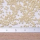 Бисер Японский MIYUKI Delica DB0204 11/0, Antique Beige Ceylon, 1000шт/5г - изображение 2