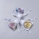 Подарочный Мешочек из Органзы Прозрачный, Белый, 7x5см, 10 шт - изображение 3