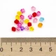 Бусины Акрил Биконус, Прозрачные Граненые, Микс, 5х5мм, Отверстие 1.5мм, около 450шт/25г - изображение 3