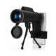Монокуляр монокль для наблюдений с треногой и клипсой HLV Monocular Telescope KL-1040 Черный - изображение 1