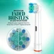 Сменные насадки для электрической зубной щетки Oral-B 4 шт., подходят для Precision Clean, Advance Power и др. - изображение 3