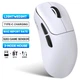 Миша бездротова HXSJ T700 з акумулятором 2.4G+Bluetooth+Wired White - зображення 2
