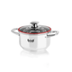 Кастрюля с крышкой Krauff Prime Сhef mini 0,7 л 26-238-065 - изображение 1