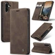 Чехол книжка с магнитом Samsung Galaxy A56 A566 CaseMe Dark Brown (40475-05) - изображение 1