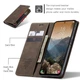 Чехол книжка с магнитом Samsung Galaxy A56 A566 CaseMe Dark Brown (40475-05) - изображение 2