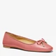 Женские балетки кожаные Michael Kors 220795228 40 Розовые (1159832321) - изображение 2