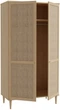 Шкаф распашной Frisco Calasetta 1101x2801x521 мм 2д Дуб элегант/Техноротанг (23415-CQSS922) - изображение 3