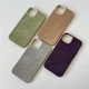 Чохол Suede MagSafe Series Case для Apple iPhone 13 (Gray) - зображення 6