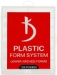 Нижние арочные формы для моделирования ногтей - Kodi Professional Lower Arched Forms 120шт (918036-27068164) - изображение 1