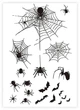 Временное тату Halloween "Пауки. Летучие мыши" - Tattooshka (1268078-27074699) - изображение 3