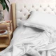 Простирадло на резинці Mirson полуторне 90x190+25 см 23-0009 Serena Штучний шовк (2200001376472) - зображення 1