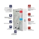 Газовая колонка MIXXUS GWH-0510 BASIC GLASS дымоходная 10 л/мин (панель из стекла с рисунком) (WH0026) - изображение 5