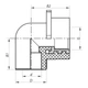 Угол установочный для гипсокартонных стен ВР 20x1/2F PPR Koer K0189.PRO [KP0244] - изображение 2