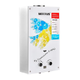 Газова колонка MIXXUS GWH-0610 BASIC GLASS димохідна 10 л/хв (панель зі скла з малюнком) (WH0027) - зображення 1