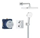 Душевая система скрытого монтажа с термостатом Grohe Grohtherm (34871000) kr - изображение 4