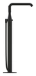 Змішувач для ванни підлоговий Grohe Essence 25248KF1 (чорний матовий) (25248KF1) kr - зображення 5