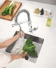 Змішувач для кухні з гнучким виливом Grohe Eurocube (31395000) kr - изображение 2