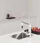 Змішувач для кухні з гнучким виливом Grohe Eurocube (31395000) kr - изображение 10