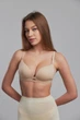 Бесшовный бюстгальтер без косточек Nude Jasmine Lingerie 75A Бежевый - изображение 2