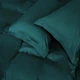 Простынь на резинке MirSon Tencel №07 Emerald 160x190 см (2200009371318) - изображение 4