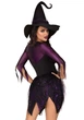 Костюм ведьмы Leg Avenue Mystical Witch M платье и шляпа SO9333 Фиолетовый - изображение 3