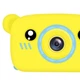 Детский цифровой фотоаппарат Smart Kids KM-89 Мишка Teddy с играми и рамками, Full HD, 12 МП Желтый - изображение 2