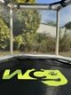 Батут WCG Hexi S з внутрішньою сіткою 122 см чорно-білий - изображение 9
