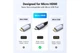 Кабель Ugreen HD182 Micro HDMI to HDMI 8K (4k 240hz 180hz 144hz) Bi-Directional для GoPro Hero 7 Raspberry Pi 4 Sony Nikon HDR VRR 0.2m Grey (65593) - изображение 11