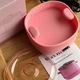 Силиконовый аппарат для нагревания воска 400ml Wax Warmer, складной баночный воскоплав Розовый WSM-102-Pink - изображение 8