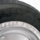 Пневматическое колесо Deli Tire 3.50-8 для тачки – надувное колесо 370 мм с камерой для садовых и строительных - изображение 5