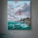 Картина по номерам "Морской маяк" 40*50 см 10582-AC - изображение 2