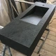 Графитовый умывальник из керамогранита с боковым сливом, раковина из керамогранита, раковина из искусственного - изображение 1