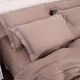 Комплект постельного белья MirSon полуторный 143x210 см 08 Beige Tencel (2200009637117) - изображение 7