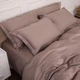 Комплект постельного белья MirSon полуторный евро 160x220 см 08 Beige Tencel (2200009637124) - изображение 8