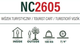 Туристичний візок Nils Camp NC2605 120 L Синій (5908261680403) - зображення 4